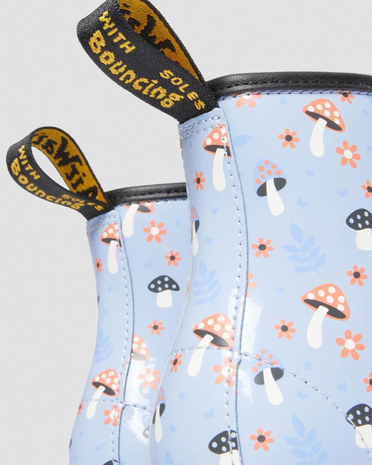 Dr. Martens Junior 1460 Woodland Lakleren Veterlaarzen^KIDS Sale Voor Kinderen