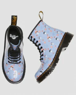 Dr. Martens Junior 1460 Woodland Lakleren Veterlaarzen^KIDS Sale Voor Kinderen