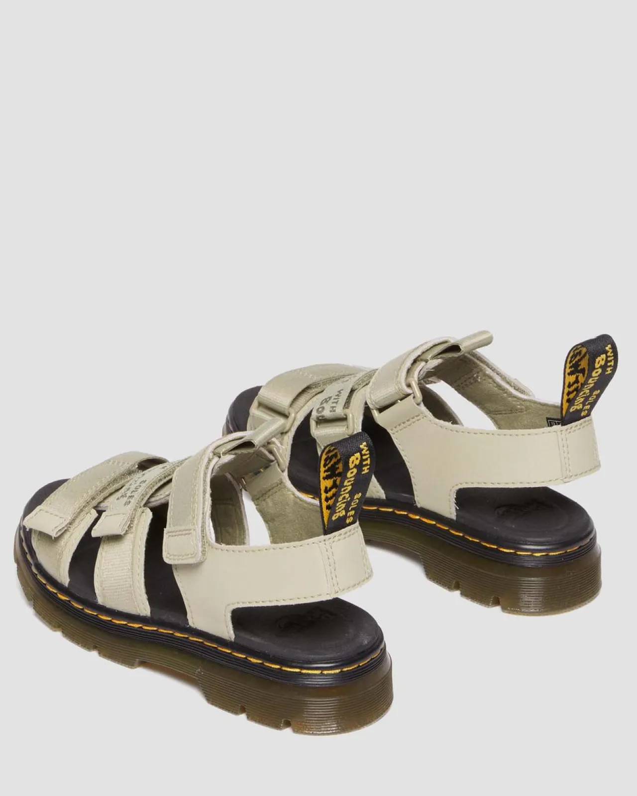 Dr. Martens Junior Callan Extra Tough Leren Sandalen^UNISEX Sale Voor Kinderen|Schoenen