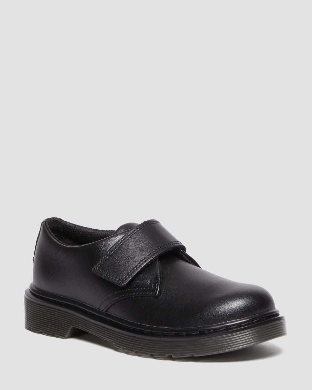 Dr. Martens Junior Kamron Leren Velcro Oxford Schoenen met Band^KIDS Meisjes Schoolschoenen|Jongens Schoolschoenen