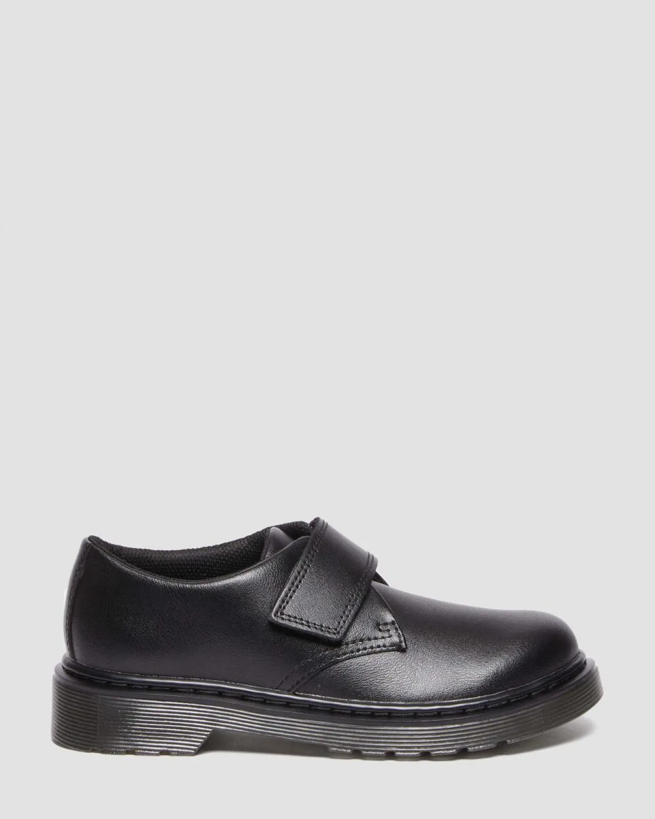 Dr. Martens Junior Kamron Leren Velcro Oxford Schoenen met Band^KIDS Meisjes Schoolschoenen|Jongens Schoolschoenen