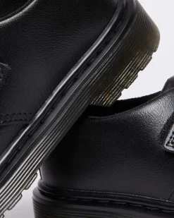 Dr. Martens Junior Kamron Leren Velcro Oxford Schoenen met Band^KIDS Meisjes Schoolschoenen|Jongens Schoolschoenen
