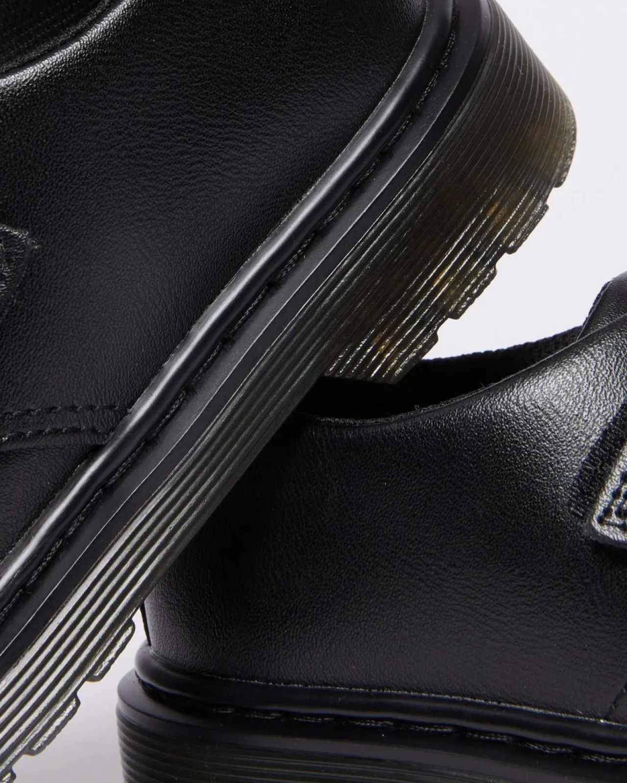 Dr. Martens Junior Kamron Leren Velcro Oxford Schoenen met Band^KIDS Meisjes Schoolschoenen|Jongens Schoolschoenen
