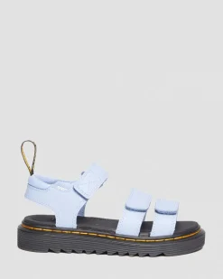 Dr. Martens Junior Klaire Athena Leren Velcro Sandalen met Band^UNISEX Sale Voor Kinderen|Maat 28 Tot 36 - Kind
