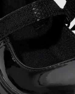 Dr. Martens Junior Maccy II Lakleren Mary Jane Schoenen^KIDS Meisjes Schoolschoenen|Schoenen