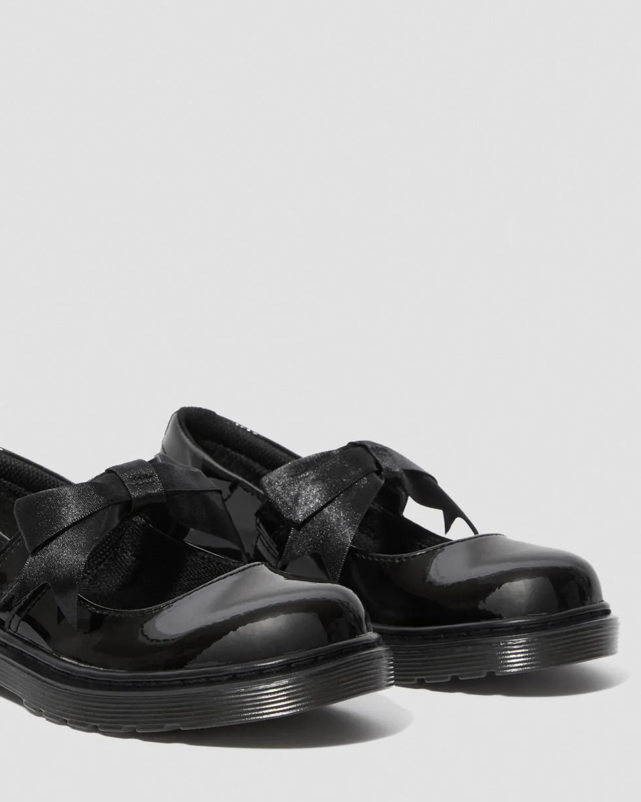 Dr. Martens Junior Maccy II Lakleren Mary Jane Schoenen^KIDS Meisjes Schoolschoenen|Schoenen