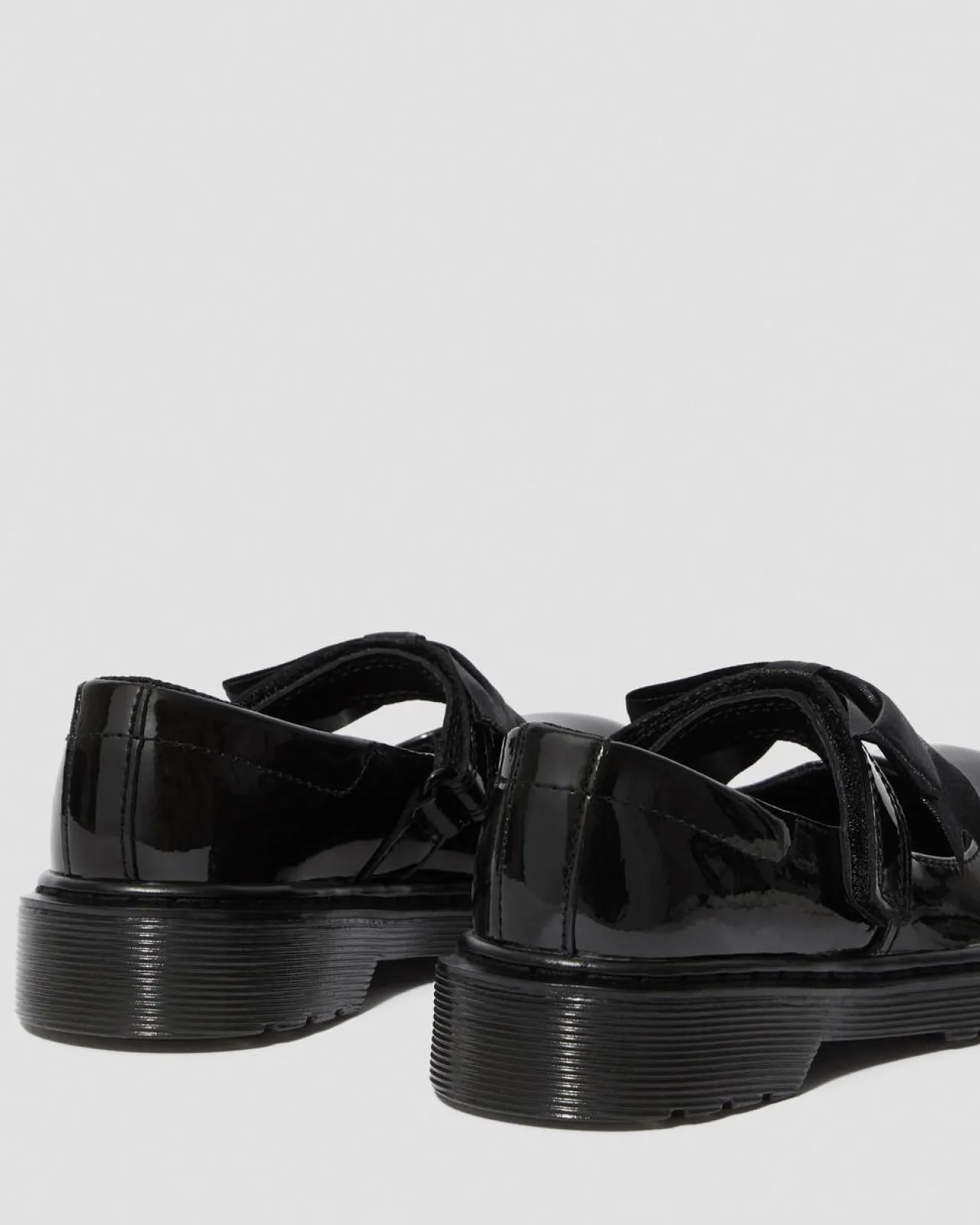 Dr. Martens Junior Maccy II Lakleren Mary Jane Schoenen^KIDS Meisjes Schoolschoenen|Schoenen