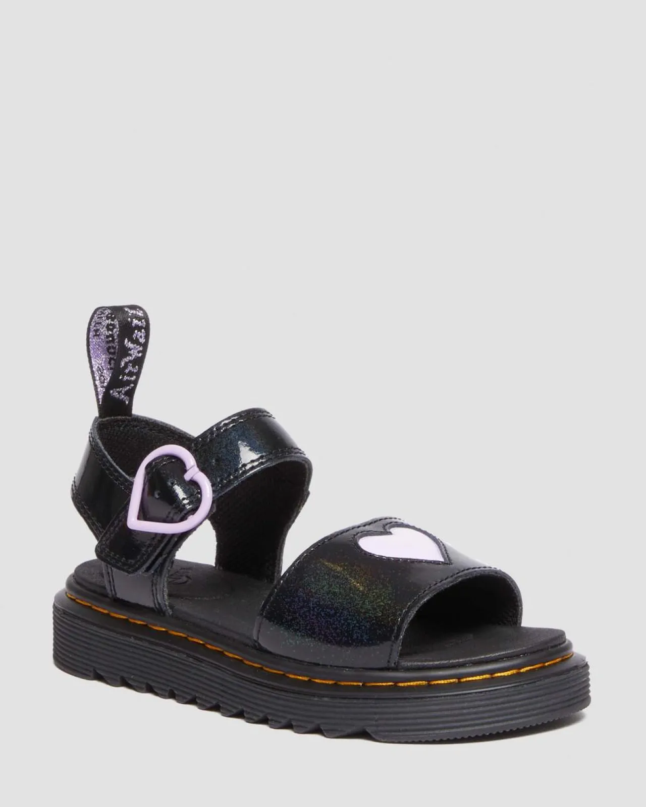 Dr. Martens Junior Marlowe Galaxy Shimmer Hart Sandalen^KIDS Sale Voor Kinderen|Maat 28 Tot 36 - Kind