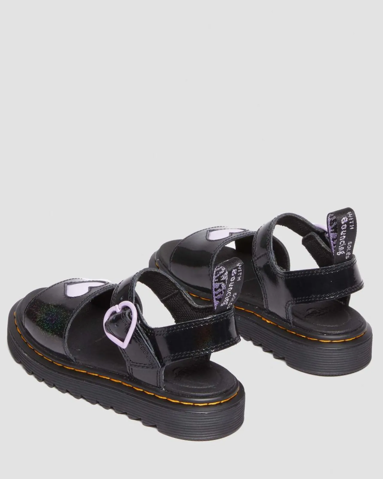 Dr. Martens Junior Marlowe Galaxy Shimmer Hart Sandalen^KIDS Sale Voor Kinderen|Maat 28 Tot 36 - Kind