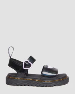 Dr. Martens Junior Marlowe Galaxy Shimmer Hart Sandalen^KIDS Sale Voor Kinderen|Maat 28 Tot 36 - Kind
