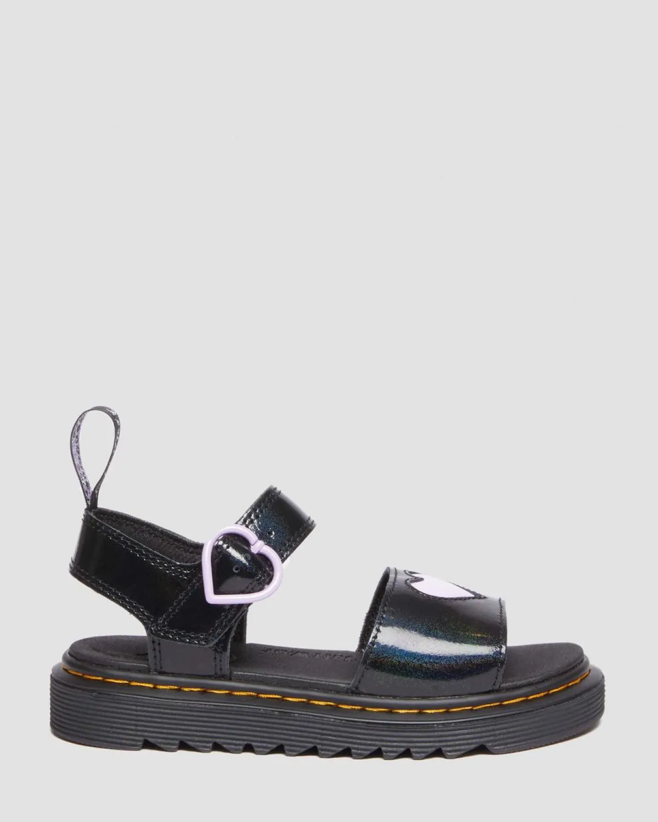 Dr. Martens Junior Marlowe Galaxy Shimmer Hart Sandalen^KIDS Sale Voor Kinderen|Maat 28 Tot 36 - Kind