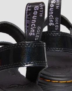 Dr. Martens Junior Marlowe Galaxy Shimmer Hart Sandalen^KIDS Sale Voor Kinderen|Maat 28 Tot 36 - Kind