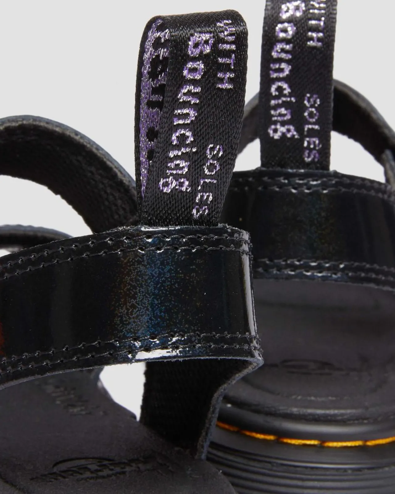 Dr. Martens Junior Marlowe Galaxy Shimmer Hart Sandalen^KIDS Sale Voor Kinderen|Maat 28 Tot 36 - Kind