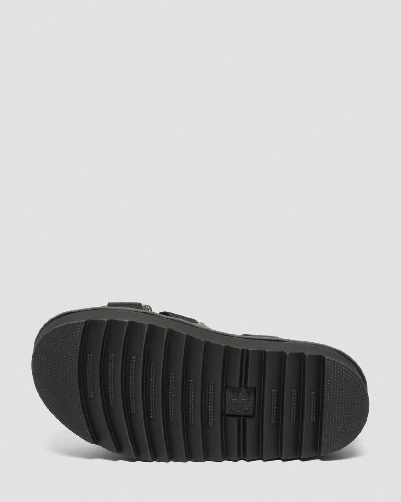 Dr. Martens Kimber Logo Sandalen met Geweven Band^WOMENS Lichte Sandalen|Platform Sandalen