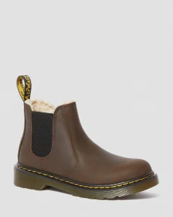 Dr. Martens Kinderen 2976 Leonore Gevoerde Chelsea Boots^KIDS Sale Voor Kinderen|Laarzen