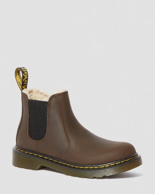 Dr. Martens Kinderen 2976 Leonore Gevoerde Chelsea Boots^KIDS Sale Voor Kinderen|Laarzen