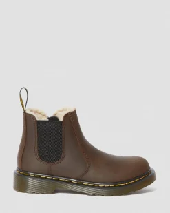 Dr. Martens Kinderen 2976 Leonore Gevoerde Chelsea Boots^KIDS Sale Voor Kinderen|Laarzen