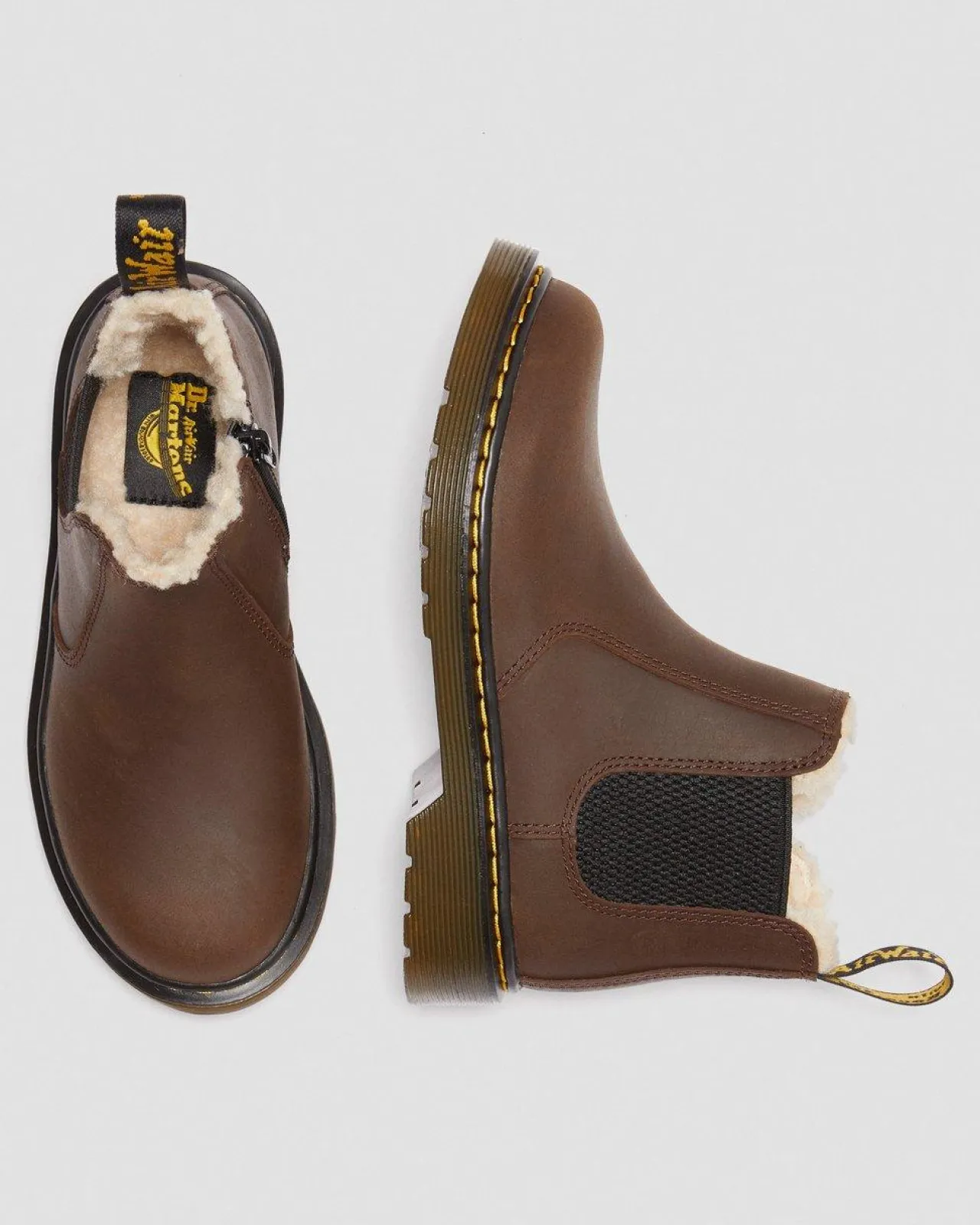 Dr. Martens Kinderen 2976 Leonore Gevoerde Chelsea Boots^KIDS Sale Voor Kinderen|Laarzen