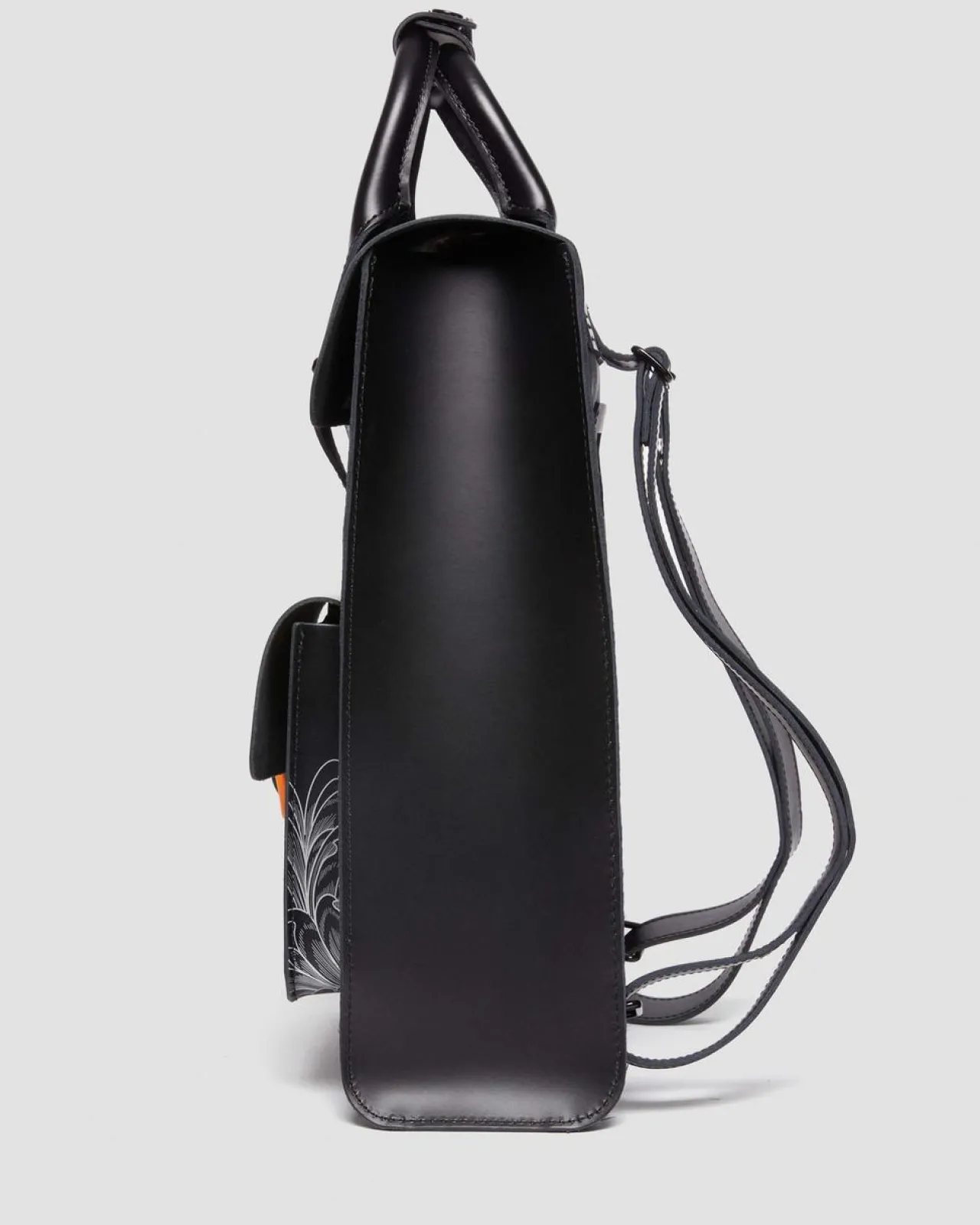 Dr. Martens King Nerd Leren Rugzak^UNISEX Tassen|Rugzakken