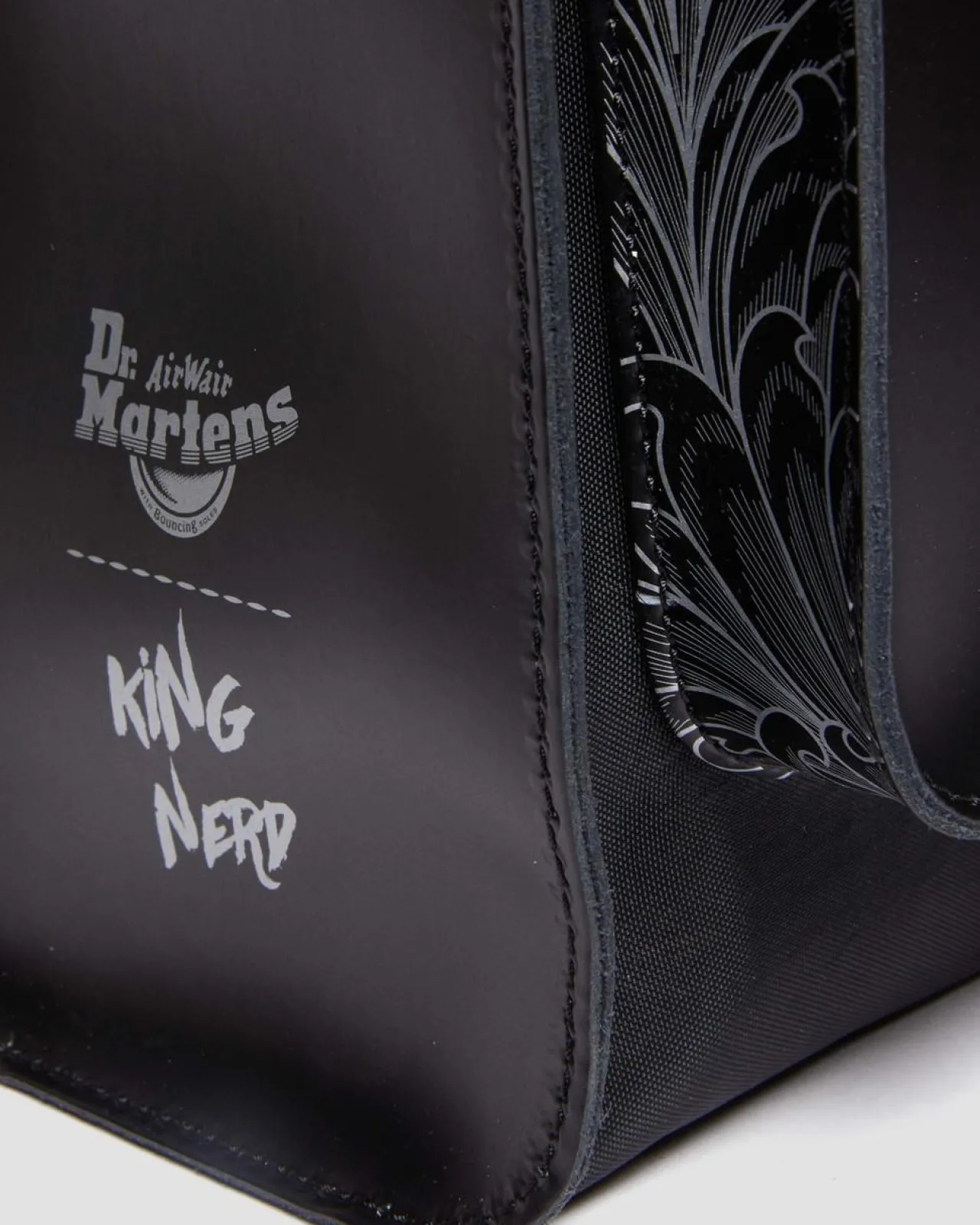 Dr. Martens King Nerd Leren Rugzak^UNISEX Tassen|Rugzakken