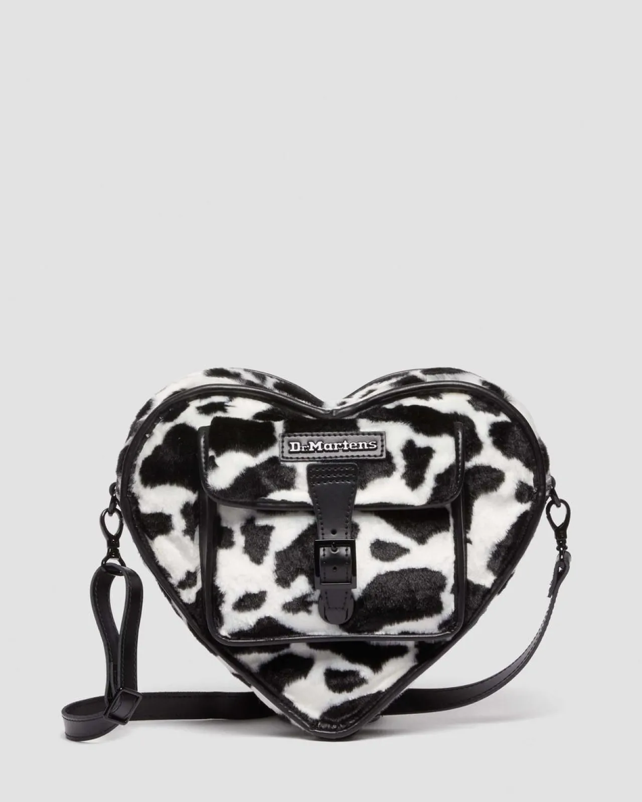 Dr. Martens Koeienprint Hartvormige Tas^UNISEX Accessoires Sale|Tassen