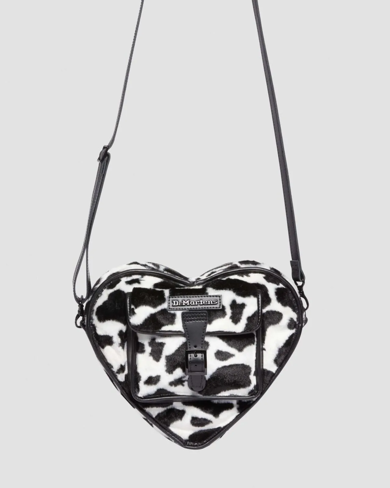 Dr. Martens Koeienprint Hartvormige Tas^UNISEX Accessoires Sale|Tassen