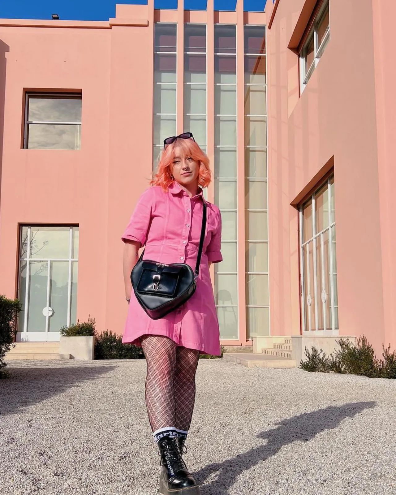 Dr. Martens Leren Hartvormige Tas^ACCESSORIES Tassen|Trending Stijlen