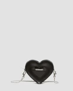 Dr. Martens Mini Hartvormige Leren Tas^ Tassen|Mini Tassen
