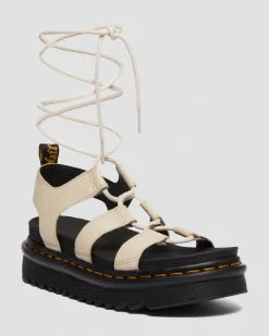 Dr. Martens Nartilla Gemalen Nappa Leren Gladiator Sandalen^UNISEX Lichte Sandalen|Platform Sandalen