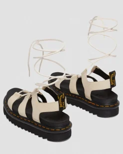 Dr. Martens Nartilla Gemalen Nappa Leren Gladiator Sandalen^UNISEX Lichte Sandalen|Platform Sandalen