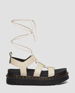 Dr. Martens Nartilla Gemalen Nappa Leren Gladiator Sandalen^UNISEX Lichte Sandalen|Platform Sandalen