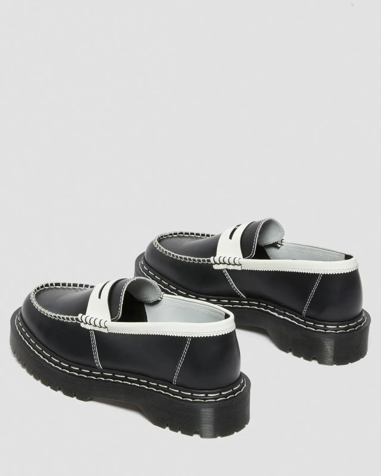 Dr. Martens Penton Bex Contrasterende Leren Loafers^MENS Loafers|Schoenen