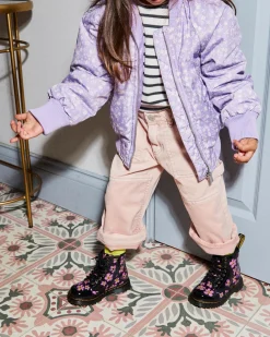 Dr. Martens Peuter 1460 Floral Lak Laarzen^KIDS Sale Voor Kinderen|Meisjes Schoolschoenen