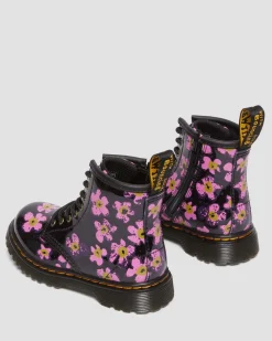 Dr. Martens Peuter 1460 Floral Lak Laarzen^KIDS Sale Voor Kinderen|Meisjes Schoolschoenen