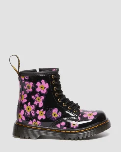 Dr. Martens Peuter 1460 Floral Lak Laarzen^KIDS Sale Voor Kinderen|Meisjes Schoolschoenen