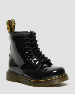 Dr. Martens Peuter 1460 Lakleren Veterlaarzen^KIDS Meisjes Schoolschoenen|Laarzen