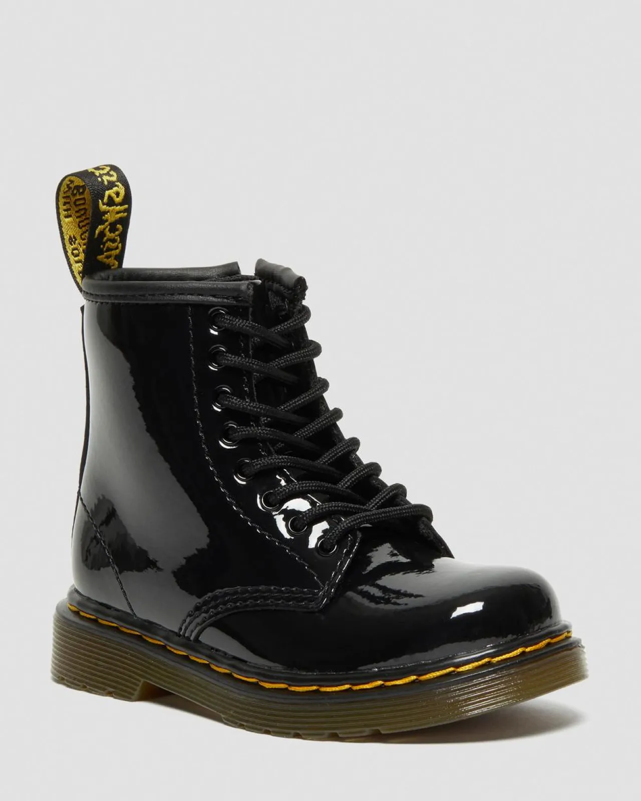 Dr. Martens Peuter 1460 Lakleren Veterlaarzen^KIDS Meisjes Schoolschoenen|Laarzen