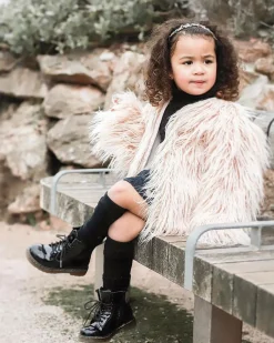 Dr. Martens Peuter 1460 Lakleren Veterlaarzen^KIDS Meisjes Schoolschoenen|Laarzen