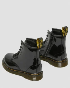 Dr. Martens Peuter 1460 Lakleren Veterlaarzen^KIDS Meisjes Schoolschoenen|Laarzen