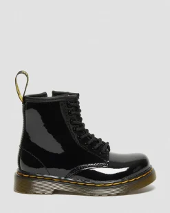 Dr. Martens Peuter 1460 Lakleren Veterlaarzen^KIDS Meisjes Schoolschoenen|Laarzen