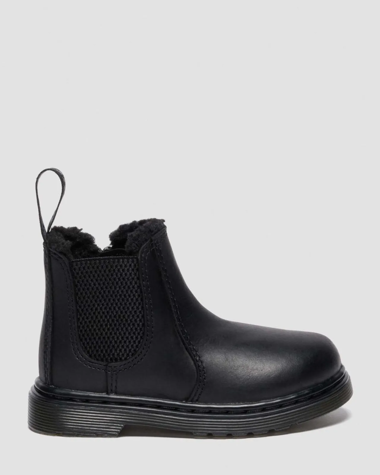 Dr. Martens Peuter 2976 Leonore Imitatiebont Gevoerde Chelsea Boots^KIDS Jongens|Laarzen