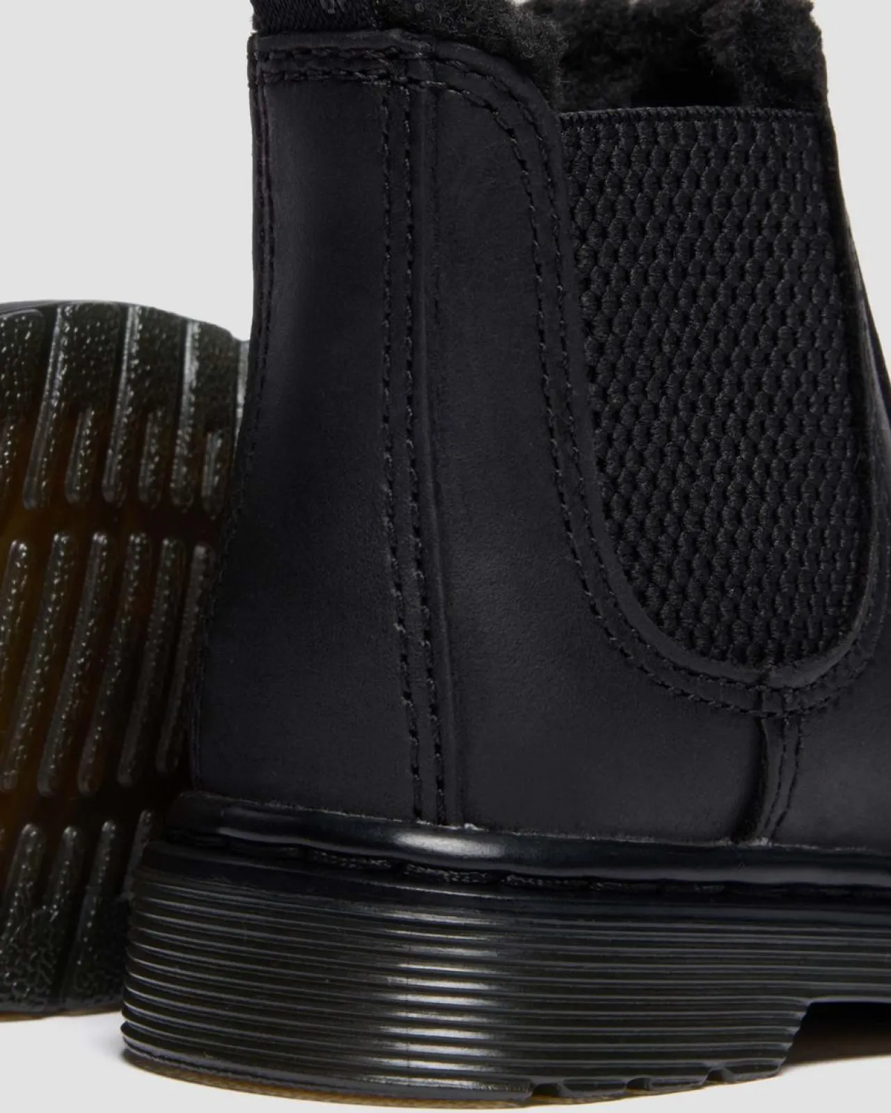 Dr. Martens Peuter 2976 Leonore Imitatiebont Gevoerde Chelsea Boots^KIDS Jongens|Laarzen