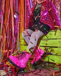 Dr. Martens Peuter 1460 Pascal Tinsel Bont Veterlaarzen^UNISEX Sale Voor Kinderen|Laarzen
