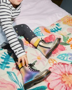 Dr. Martens Peuter 1460 Regenboog Leren Veterlaarzen^UNISEX Sale Voor Kinderen|Laarzen
