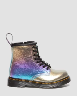 Dr. Martens Peuter 1460 Regenboog Leren Veterlaarzen^UNISEX Sale Voor Kinderen|Laarzen