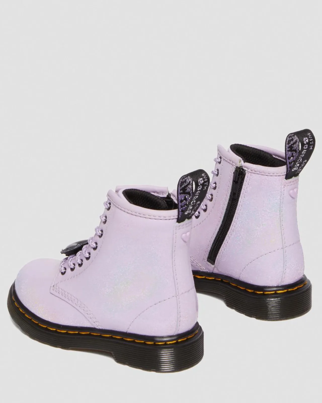 Dr. Martens Peuter 1460 Shimmer Hart Veterlaarzen^KIDS Sale Voor Kinderen|Laarzen