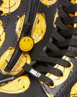 Dr. Martens Peuter 1460 SMILEY® Leren Laarzen^UNISEX Sale Voor Kinderen|Laarzen