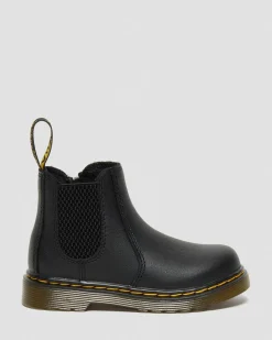 Dr. Martens Peuter 2976 Softy T Leren Chelsea Boots^KIDS Meisjes Schoolschoenen|Jongens Schoolschoenen