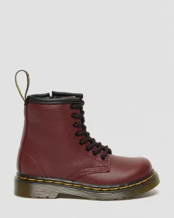 Dr. Martens Peuter 1460 Softy T Leren Veterlaarzen^KIDS Meisjes Schoolschoenen|Jongens Schoolschoenen
