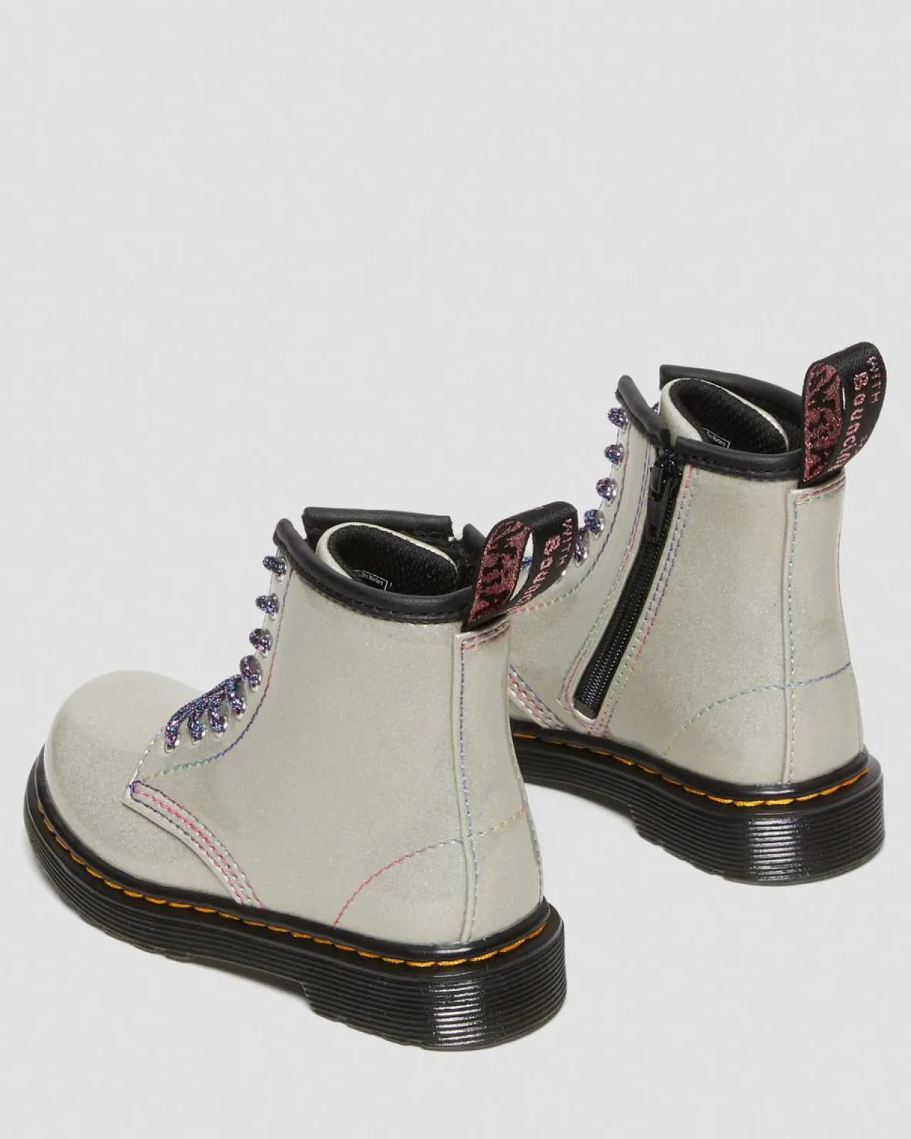 Dr. Martens Peuter 1460 Sparkle Rays Veterlaarzen^UNISEX Sale Voor Kinderen|Laarzen